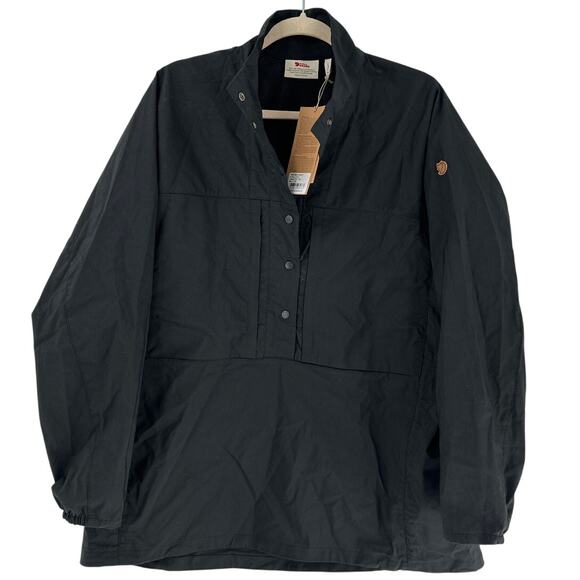 Fjallraven Women's Black Abisko Hike Anorak Jacket Size XL - Picture 5 of 12